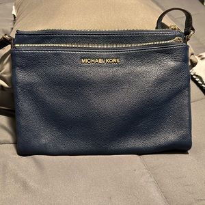 Navy blue MK cross body